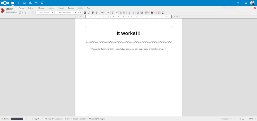 Collabora Online web interface&rsquo;s